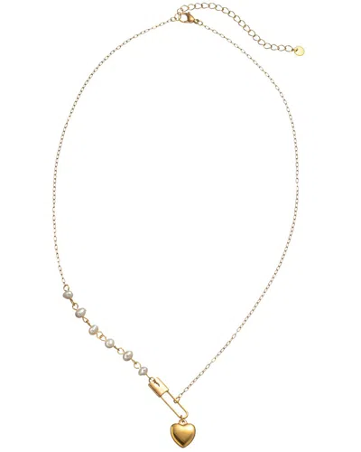 Eye Candy La Safety Pin Necklace