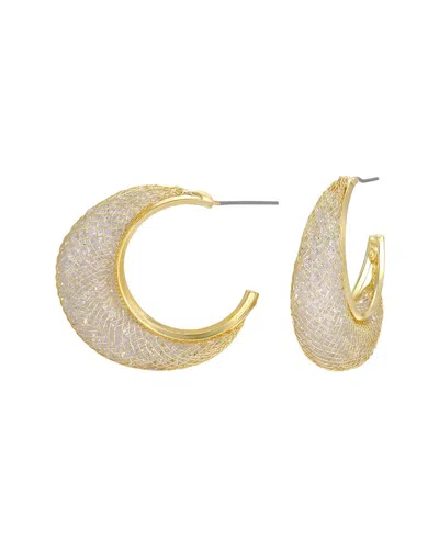 Eye Candy La Selene Hoop Cz Earrings