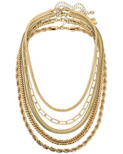Eye Candy La Set Necklace Set In Neutral