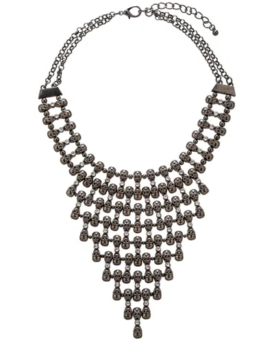 Eye Candy La Skull Necklace In Black