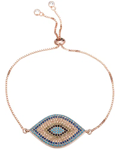 Eye Candy La Sophia 18k Gold Plated Evil Eye Cz Crystal