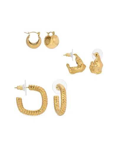 Eye Candy La Stack Earring In Neutral