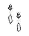 Eye Candy La Summer Dreams Shell Pearls & Hematite Earrings