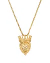 Eye Candy La The Bold Collection Titanium Cz Arthur Necklace