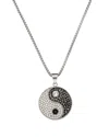 Eye Candy La The Bold Collection Titanium Cz Caleb Necklace
