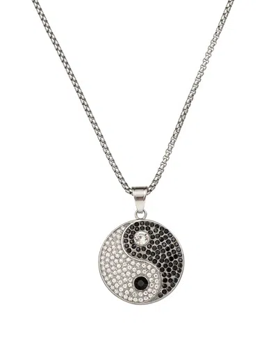 Eye Candy La The Bold Collection Titanium Cz Caleb Necklace