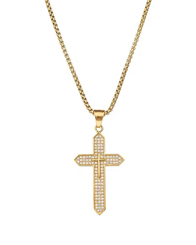 Eye Candy La The Bold Collection Titanium Cz Jude Necklace