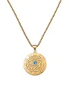 Eye Candy La The Bold Collection Titanium Cz Luca Necklace