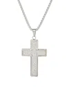 Eye Candy La The Bold Collection Titanium Cz Mike Necklace