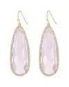 Eye Candy La The Luxe Collection 14k Plated Cz Earrings