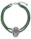Eye Candy La The Luxe Collection Agate Leopard Necklace