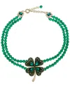 Eye Candy La The Luxe Collection Clover Beaded Necklace