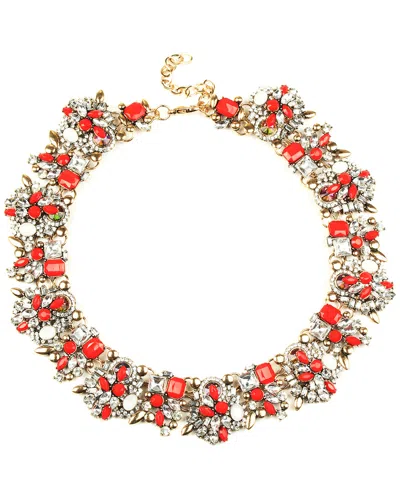 Eye Candy La The Luxe Collection Crystal Red Ivey Collar My Necklace