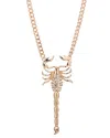 Eye Candy La The Luxe Collection Crystal Scorpio Pendant Necklace