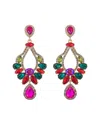 Eye Candy La The Luxe Collection Crystal Statement Earrings