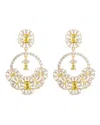 Eye Candy La The Luxe Collection Cz Alessia Statement Earrings