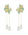 Eye Candy La The Luxe Collection Cz Drop Earrings