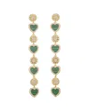 Eye Candy La The Luxe Collection Cz Drop Earrings