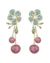 Eye Candy La The Luxe Collection Cz Drop Earrings