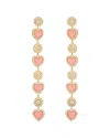 Eye Candy La The Luxe Collection Cz Drop Earrings