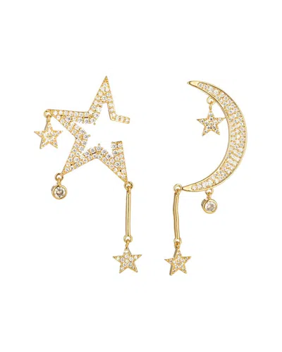 Eye Candy La Eye Candy Los Angeles The Luxe Collection Cz Elix Earrings In White