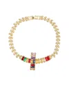 Eye Candy La The Luxe Collection Cz Gioia Rainbow Bracelet