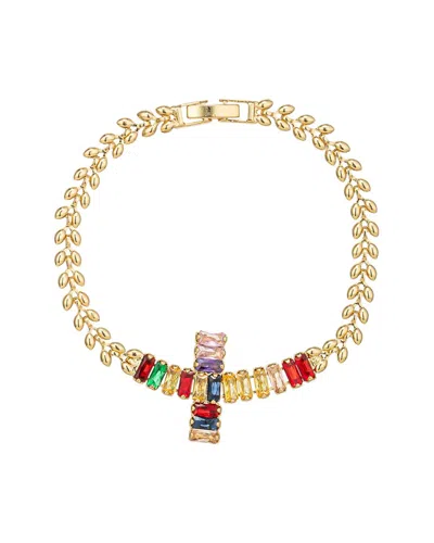 Eye Candy La The Luxe Collection Cz Gioia Rainbow Bracelet