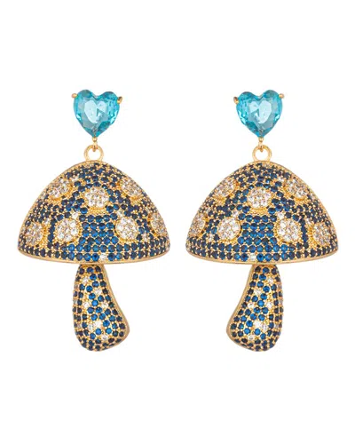 Eye Candy La The Luxe Collection Cz Heart Earrings