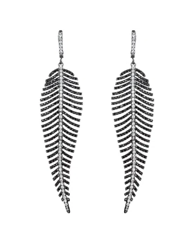 Eye Candy La The Luxe Collection Cz Kanii Earrings In Silver