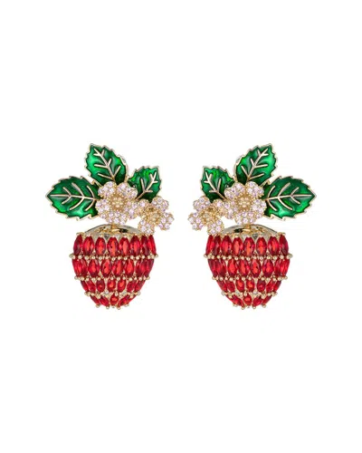 Eye Candy La The Luxe Collection Cz Lina Earrings In Gold