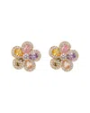 Eye Candy La The Luxe Collection Cz Lizzie Flower Studs