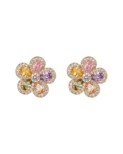 EYE CANDY LA EYE CANDY LA THE LUXE COLLECTION CZ LIZZIE FLOWER STUDS