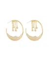 Eye Candy La The Luxe Collection Cz Piqa Hoops