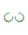 Eye Candy La The Luxe Collection Cz Roman Earrings