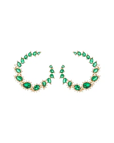 Eye Candy La The Luxe Collection Cz Roman Earrings