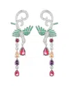 Eye Candy La The Luxe Collection Cz Statement Earrings