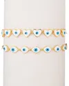 Eye Candy La The Luxe Collection Hamsa & Evil Eye Bracelet Set