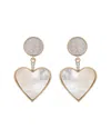 Eye Candy La The Luxe Collection Pearl Quin Earrings