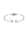 Eye Candy La The Luxe Collection Titanium Cz Cuff Bracelet