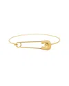 Eye Candy La The Luxe Collection Titanium Safety Pin Bracelet