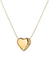 Eye Candy La The Luxe Collection Titanium Super Heart Pendant Necklace