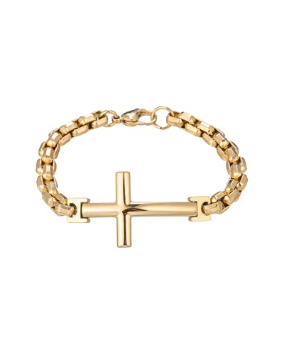 Eye Candy La Titanium Cross Me Bracelet