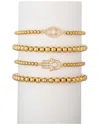 Eye Candy La Titanium Cz Heena Bracelet