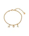 Eye Candy La Titanium Cz Penelope Bracelet