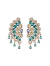 Eye Candy La Cz Alice Drop Earrings