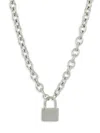 Eye Candy La Pendant Necklace In Grey