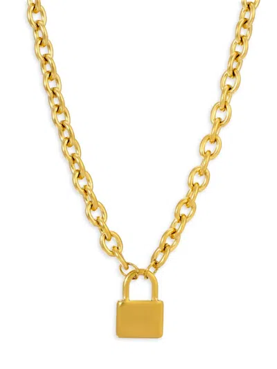 Eye Candy La Pendant Necklace In Yellow