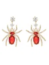 Eye Candy La The Luxe Collection Cz Drop Earrings In Brass