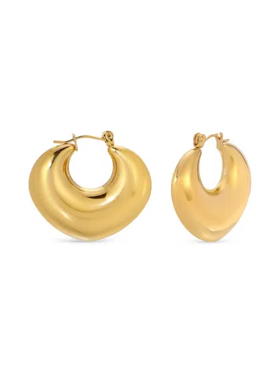 Eye Candy La Women's Luxe Alice Titanium Drop Earrings In Gold
