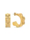 Eye Candy La Hoop Earring In Neutral